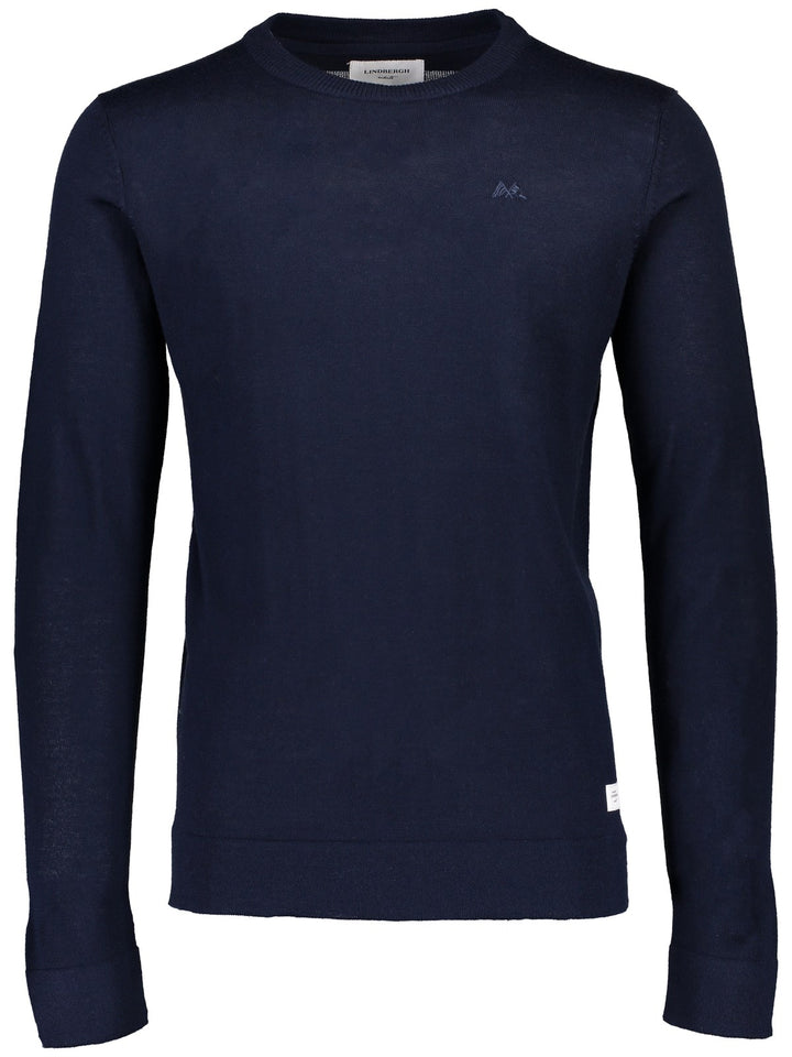 Lindbergh Sweater Roundneck | Navy