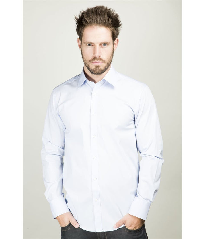 Lindbergh Men's Shirt Lindbergh Shirt Stretch | LIGHT BLUE