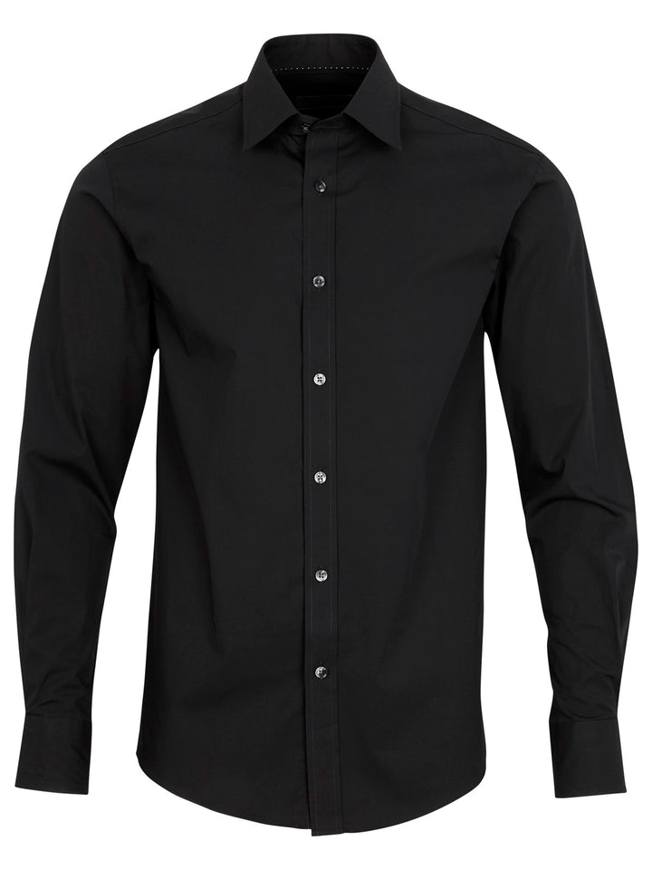 Lindbergh Shirt Stretch | Black