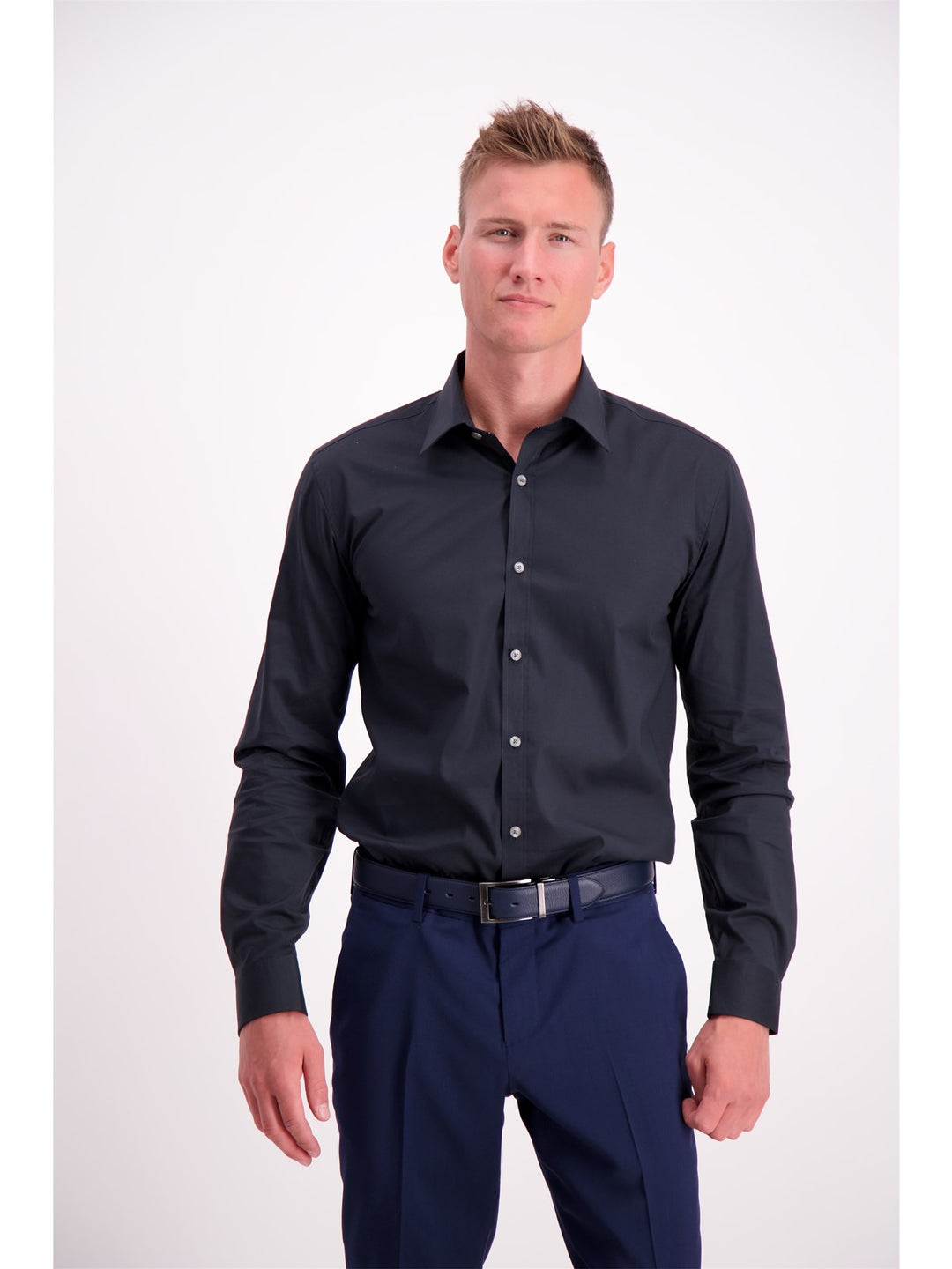 Lindbergh Shirt Stretch | Black