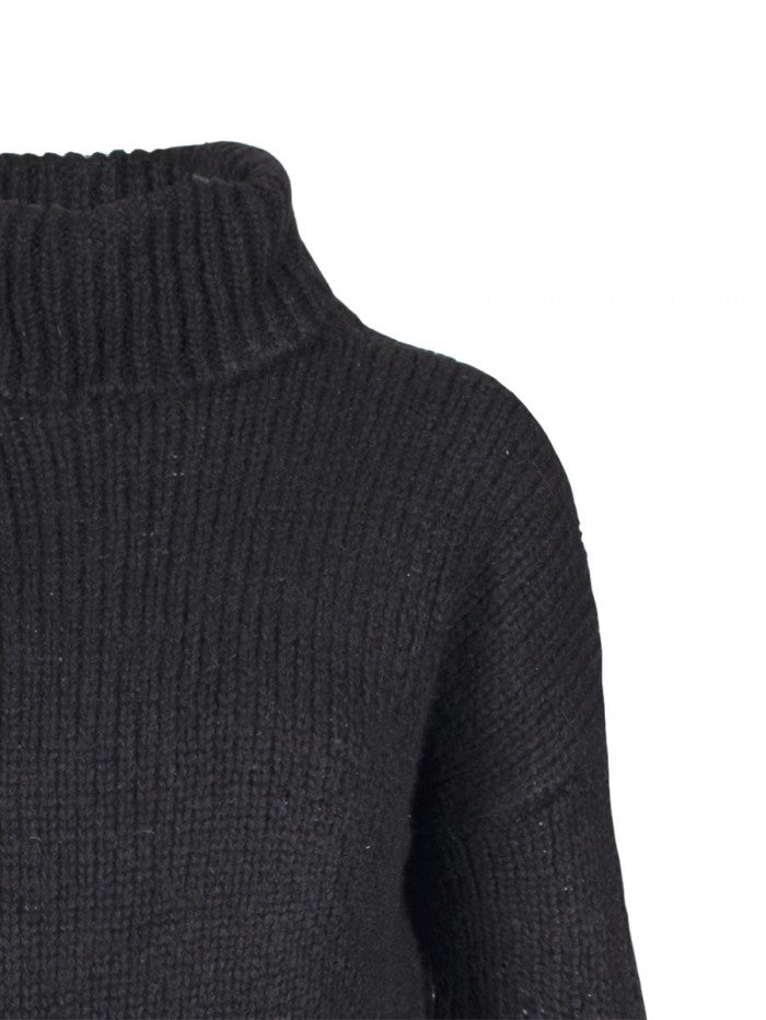 Anonyme Sweater Ring Neck | Black