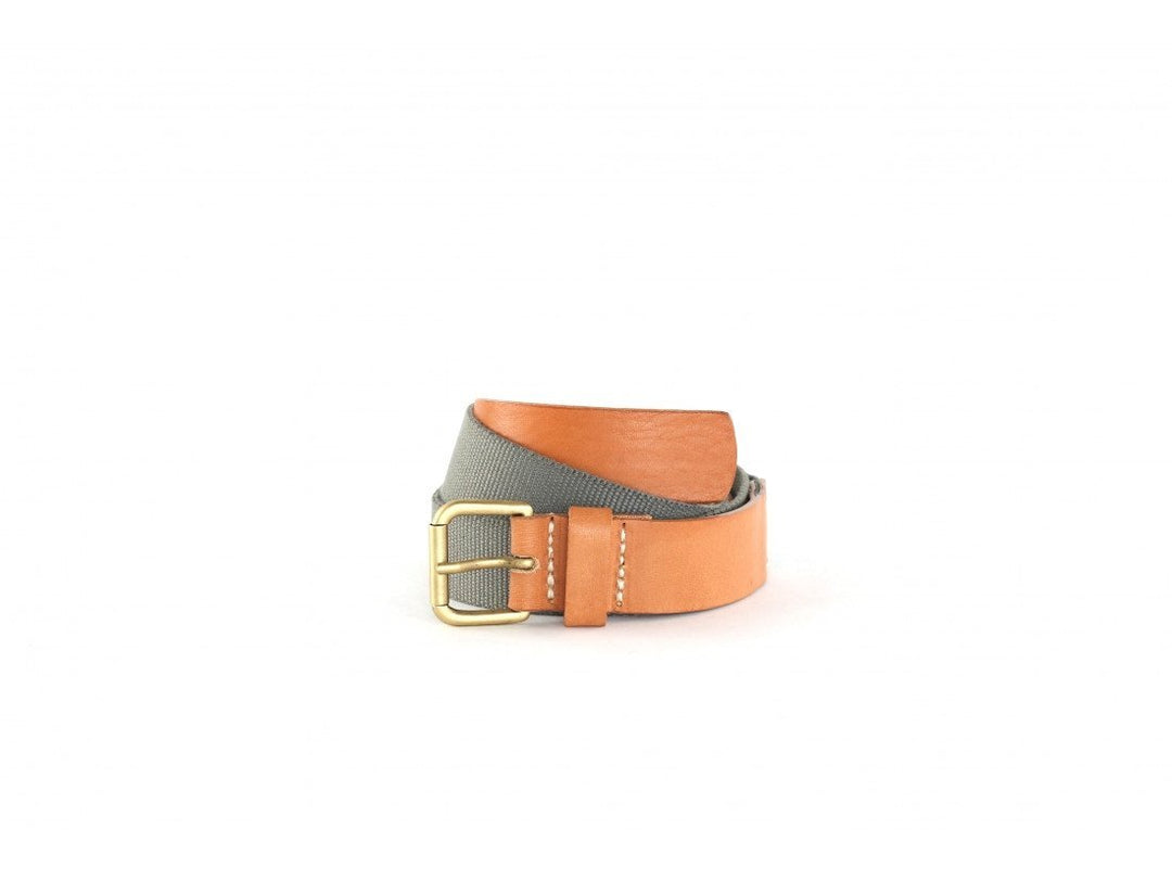 Royal Republiq Men's Belt Royal Republiq Belt Gent Canvas | GREY TAN