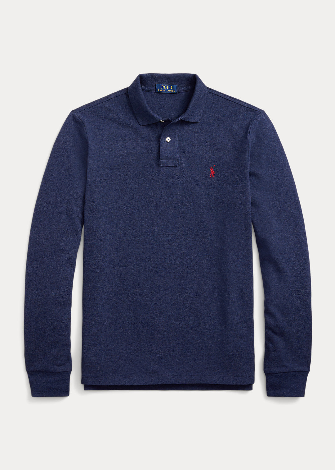 Ralph Lauren Custom Slim Fit Mesh Polo Shirt | Spring Navy