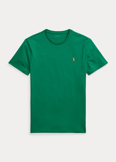 Ralph Lauren Custom Slim Fit Jersey Crewneck T-Shirt | Primary Green