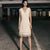 Anonyme Dress Sequin Sheath Frayed Carine | Pink
