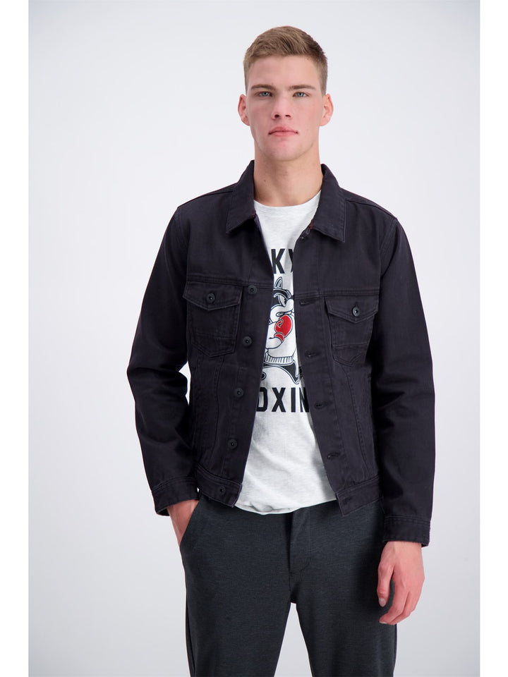 Shine Original Denim Jacket | Dusty Black