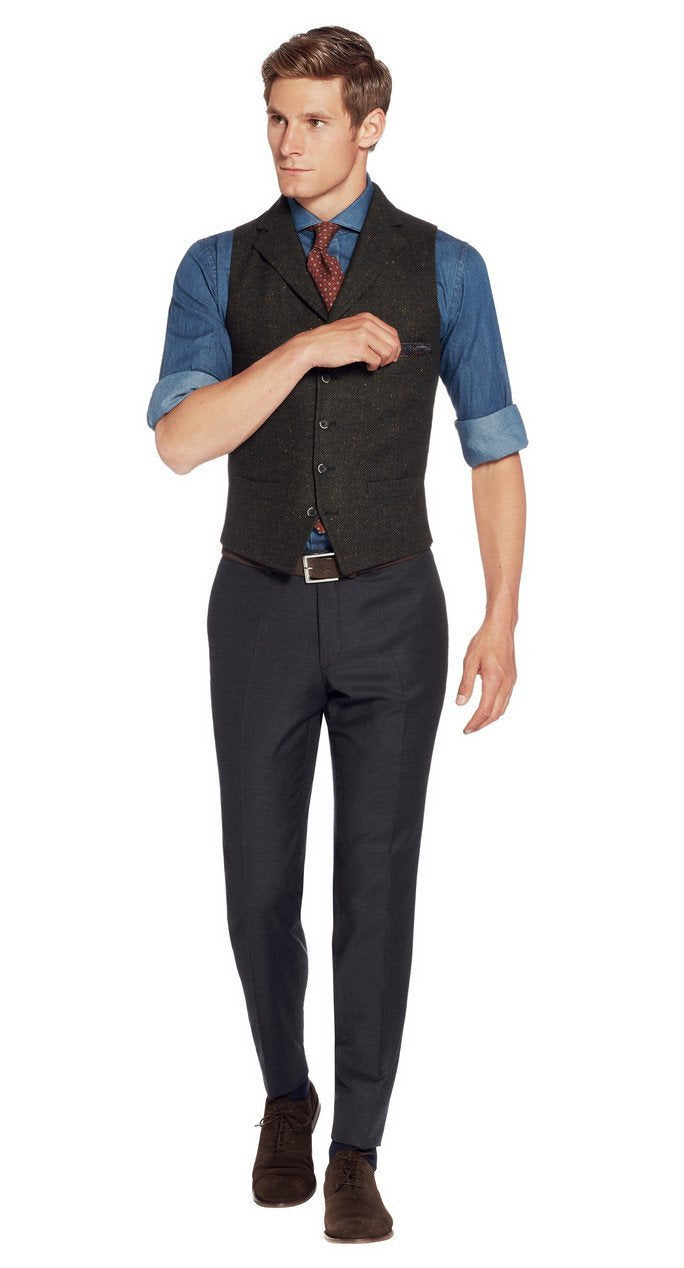 Van Gils Men's Waistcoat Van Gils Waistcoat Zodeo | GREEN